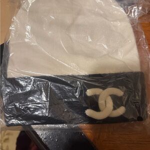 Monochrome Knit Beanie